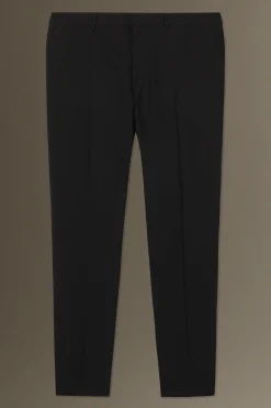 COS Abiti | Pantaloni>PANTALONI SLIM AFFUSOLATI IN HOPSACK DI LANA
