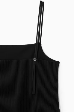 COS Completi | Abiti E Tute>SLIP DRESS MIDI PLISSETTATO